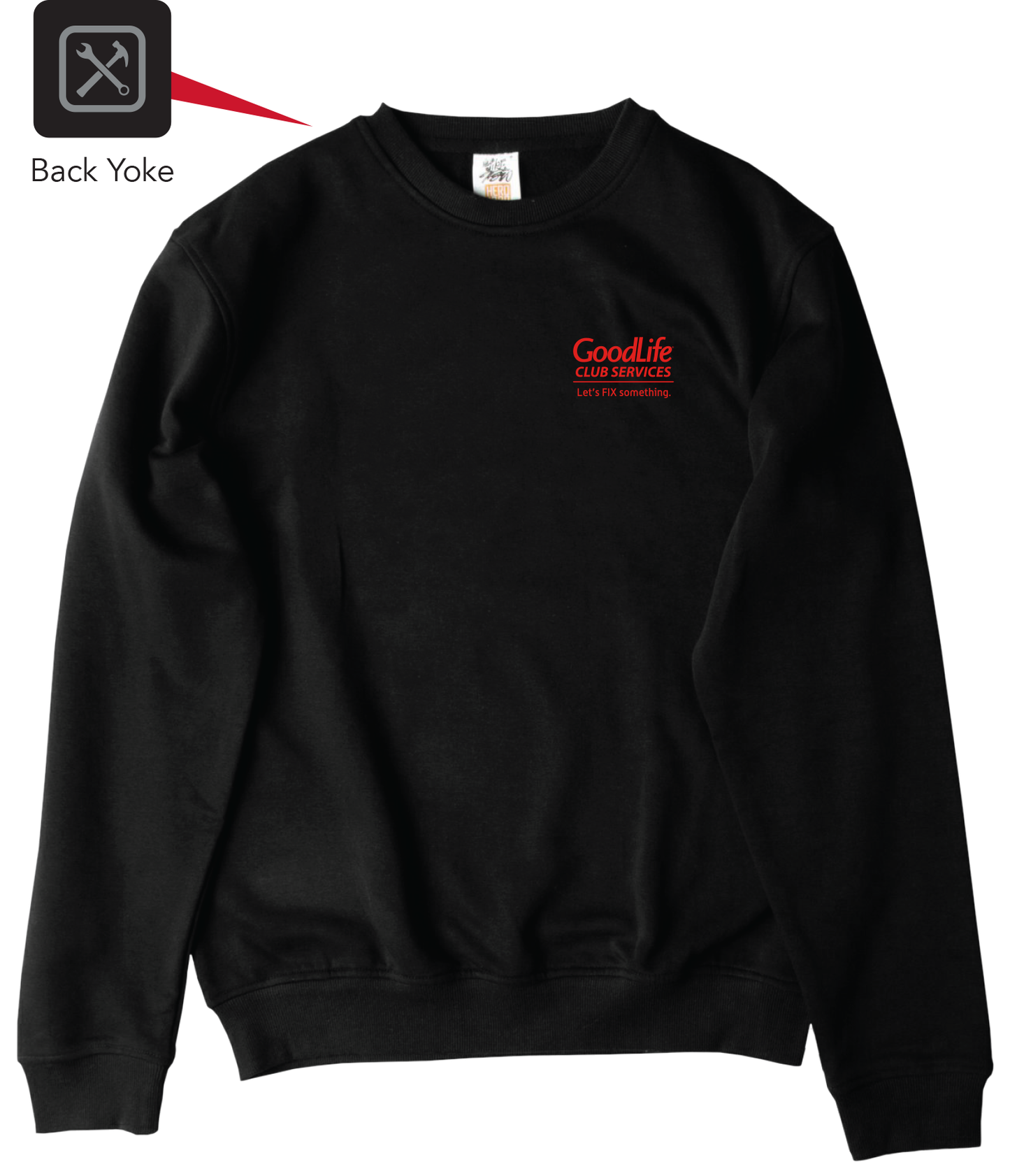 GoodLife Club Services Unisex Crewneck Sweatshirt