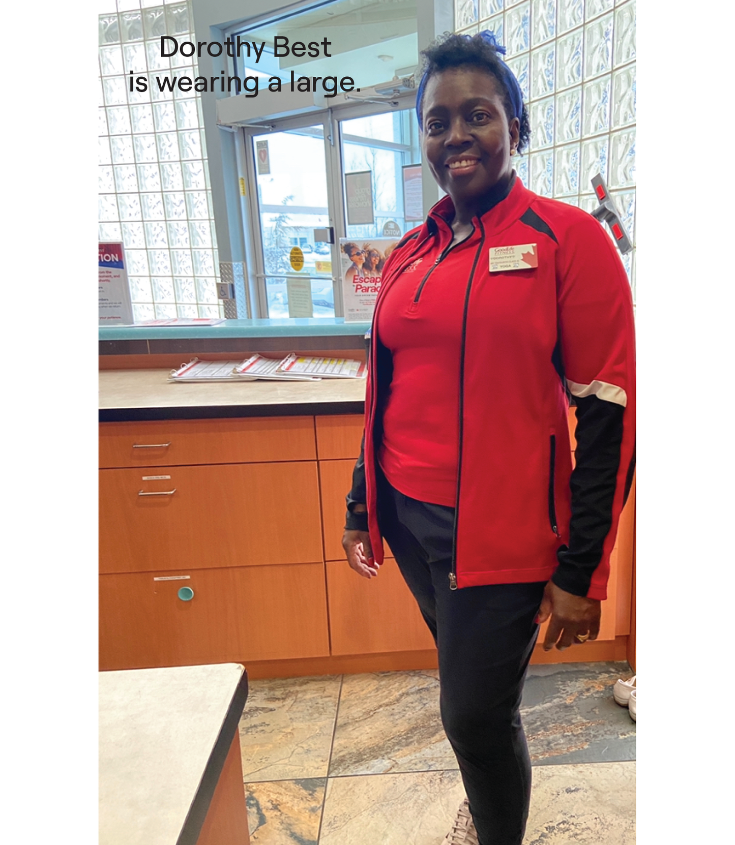 GoodLife Fitness Ladies All Associate Jacket