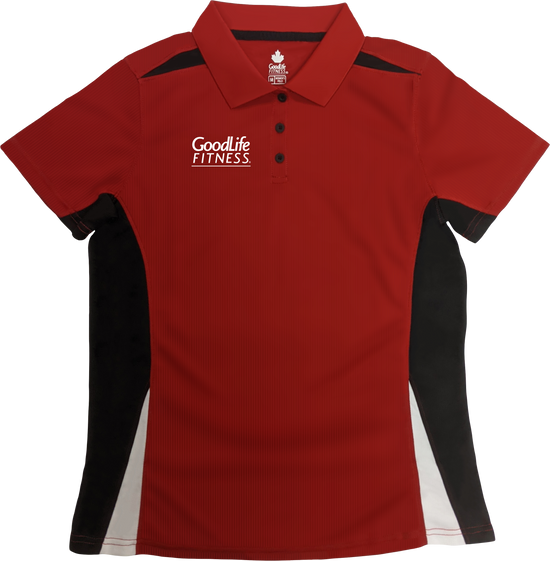 GoodLife Fitness Ladies All Associate Button Polo