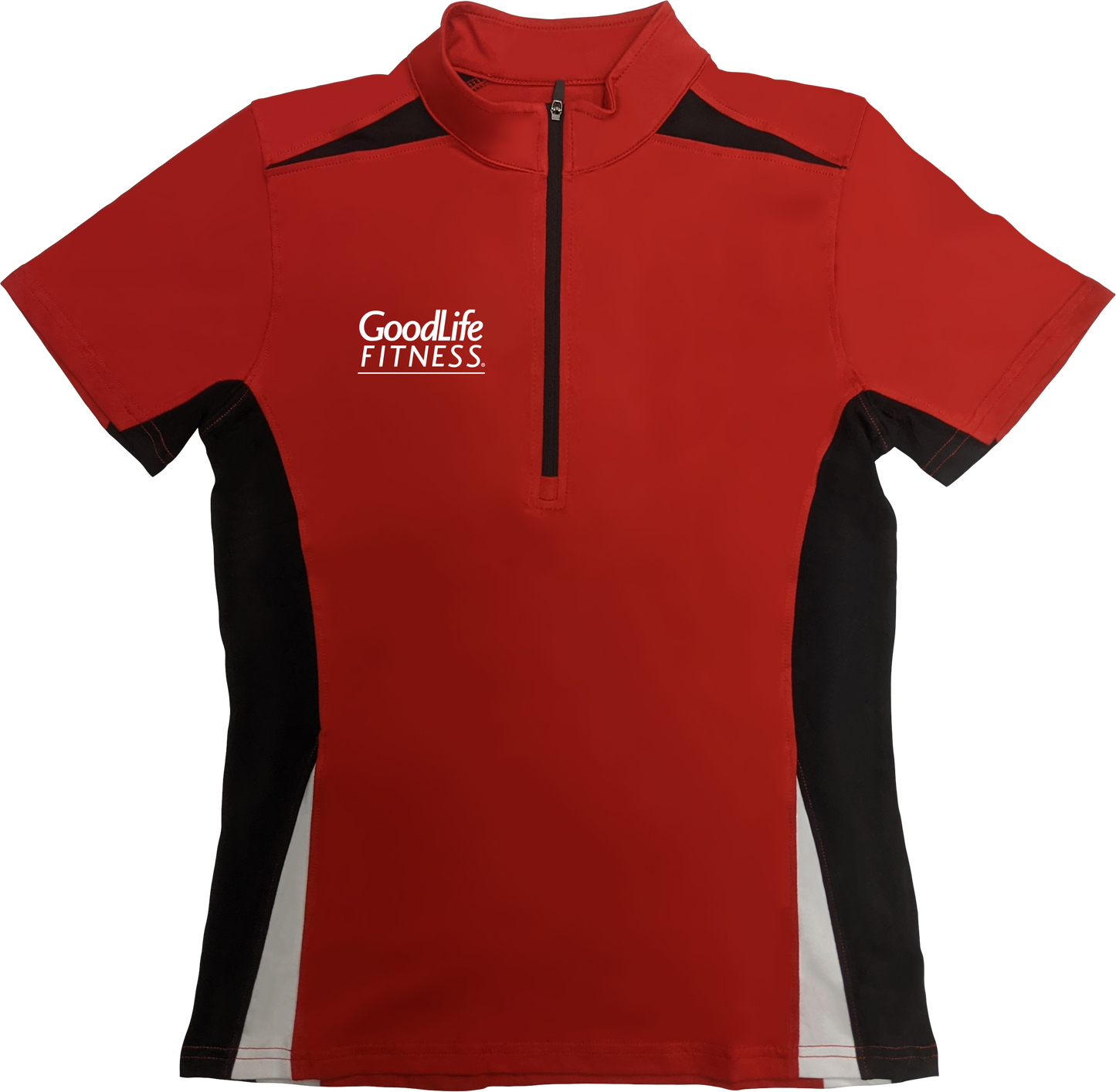 GoodLife Fitness Ladies All Associate Zip Polo