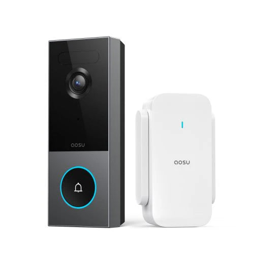 AOSU Smart Outdoor Video Security Doorbell Ultra