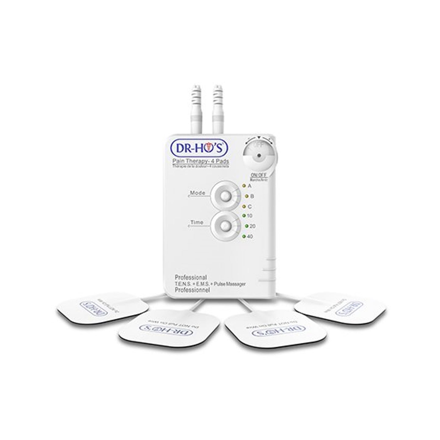 DR-HO'S Pain Therapy System 4-Pad TENS