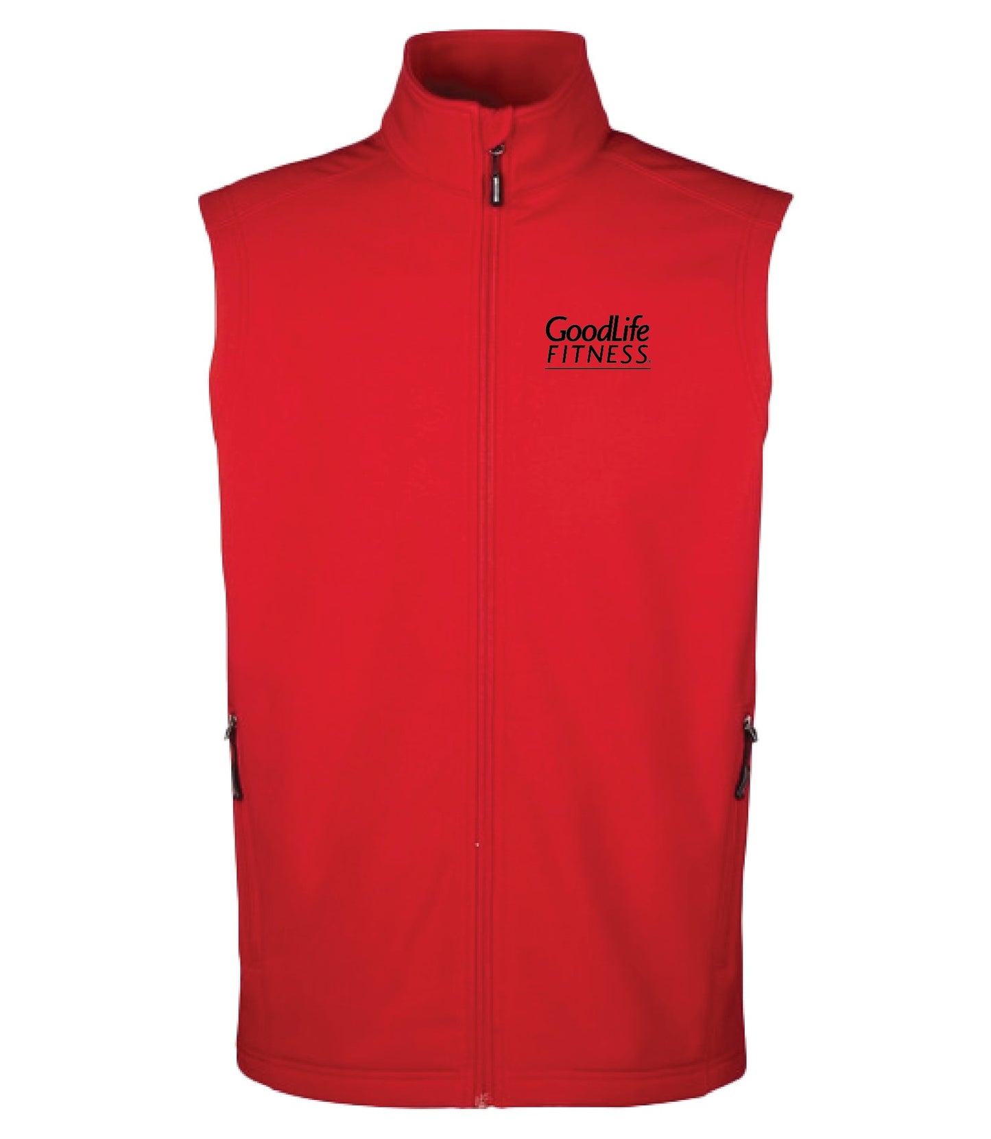 WOW! GoodLife Mens Red Fleece Vest