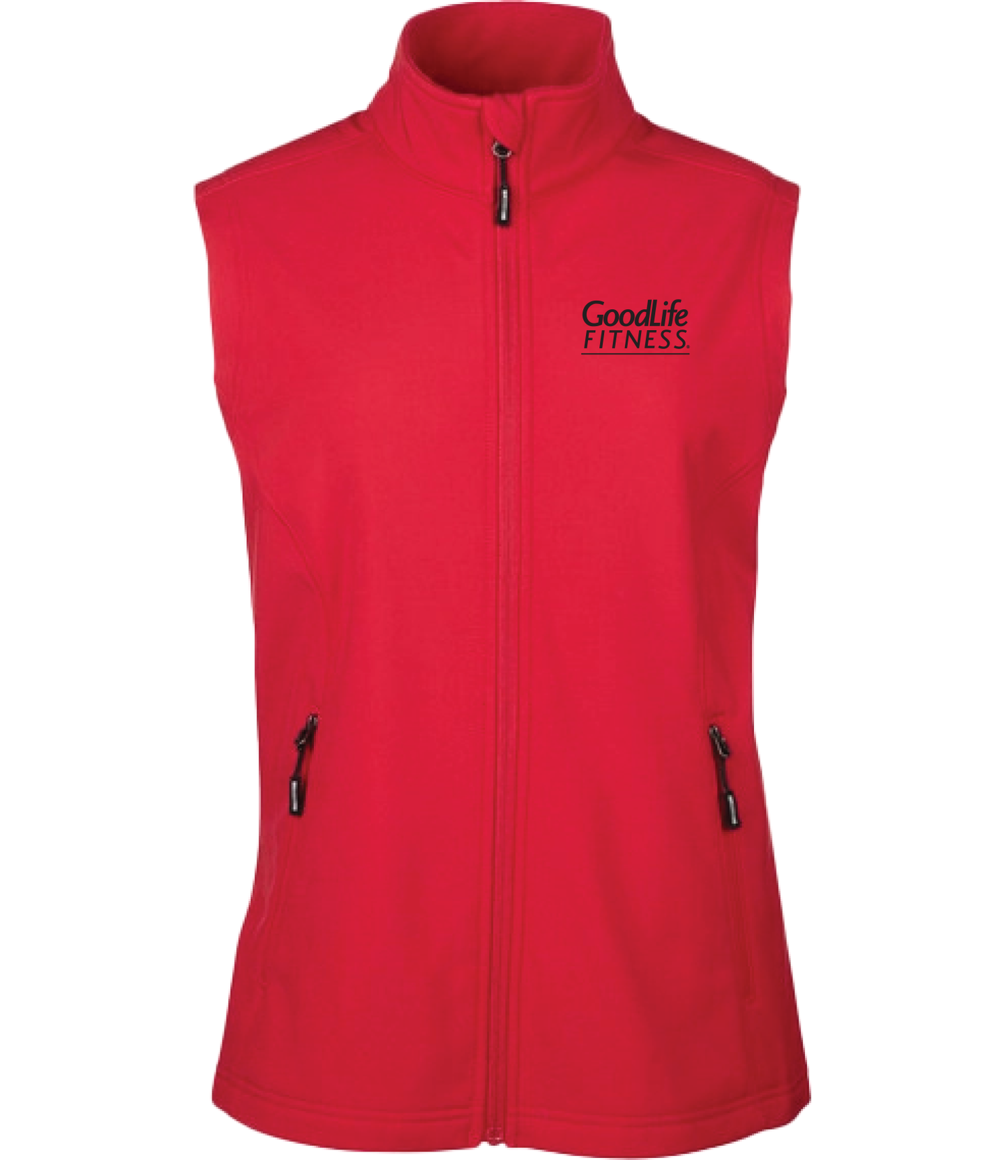 WOW! GoodLife Ladies Red Fleece Vest