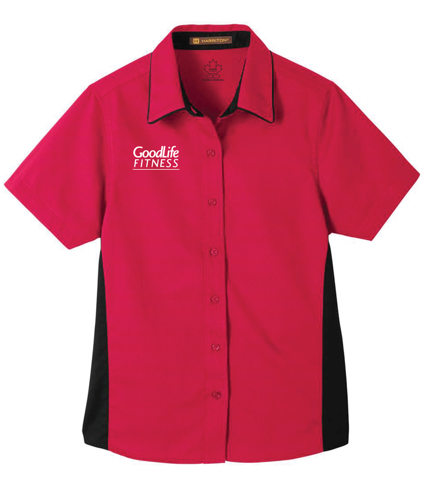 GoodLife Fitness Ladies All Associate Cotton Button Up