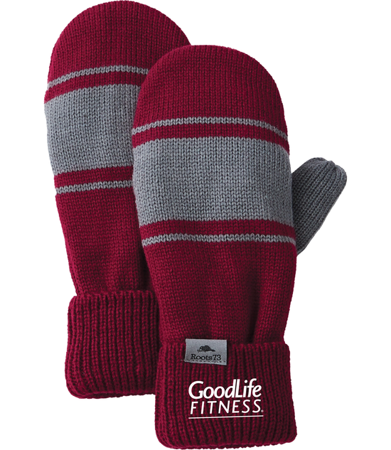 Gear Hemlock Striped Roots73 Knit Mittens