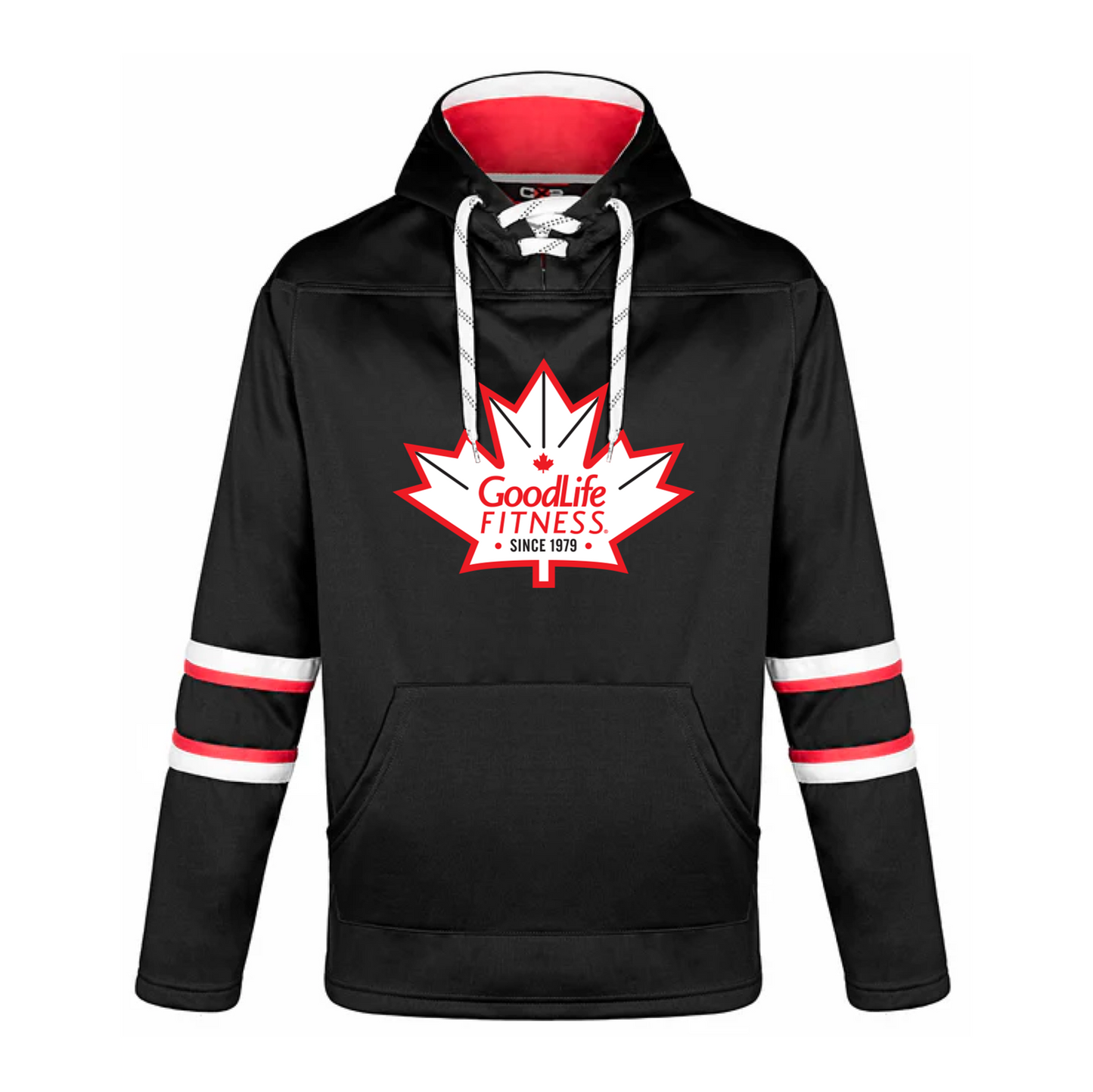 Gear Hockey Lace Up Hooded Sweatshirt