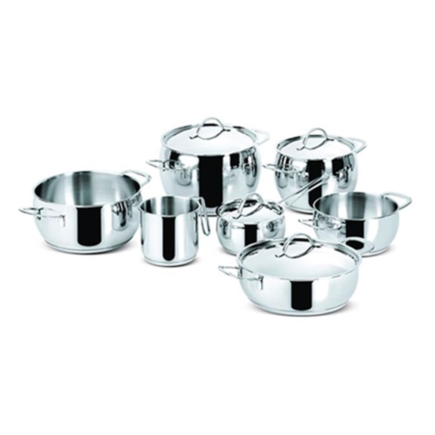 Lagostina 11pc. Euforia Stainless Steel Cookware Set