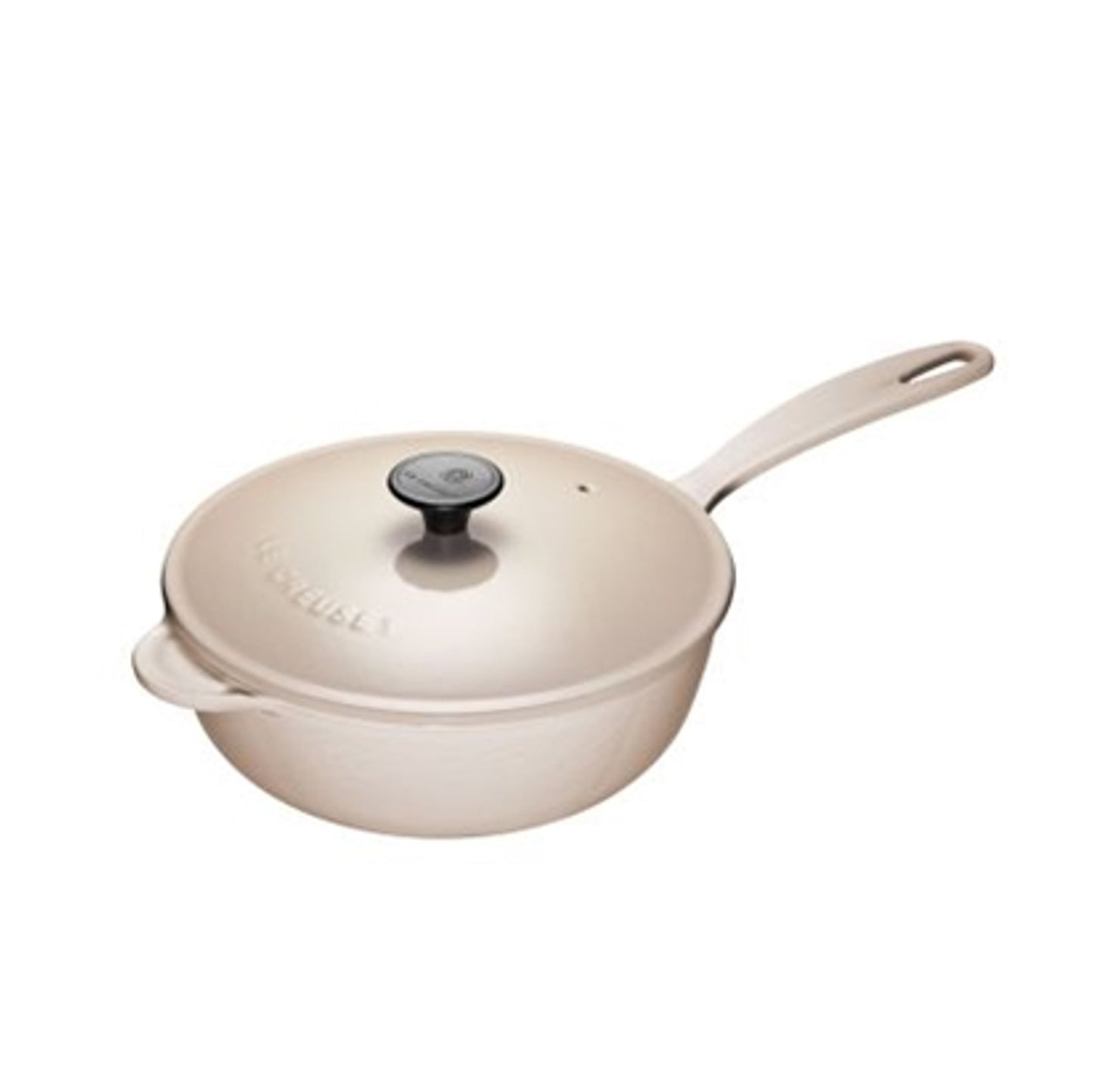 Le Creuset 2.0L Classic Saucier Pan w/ Lid - Meringue