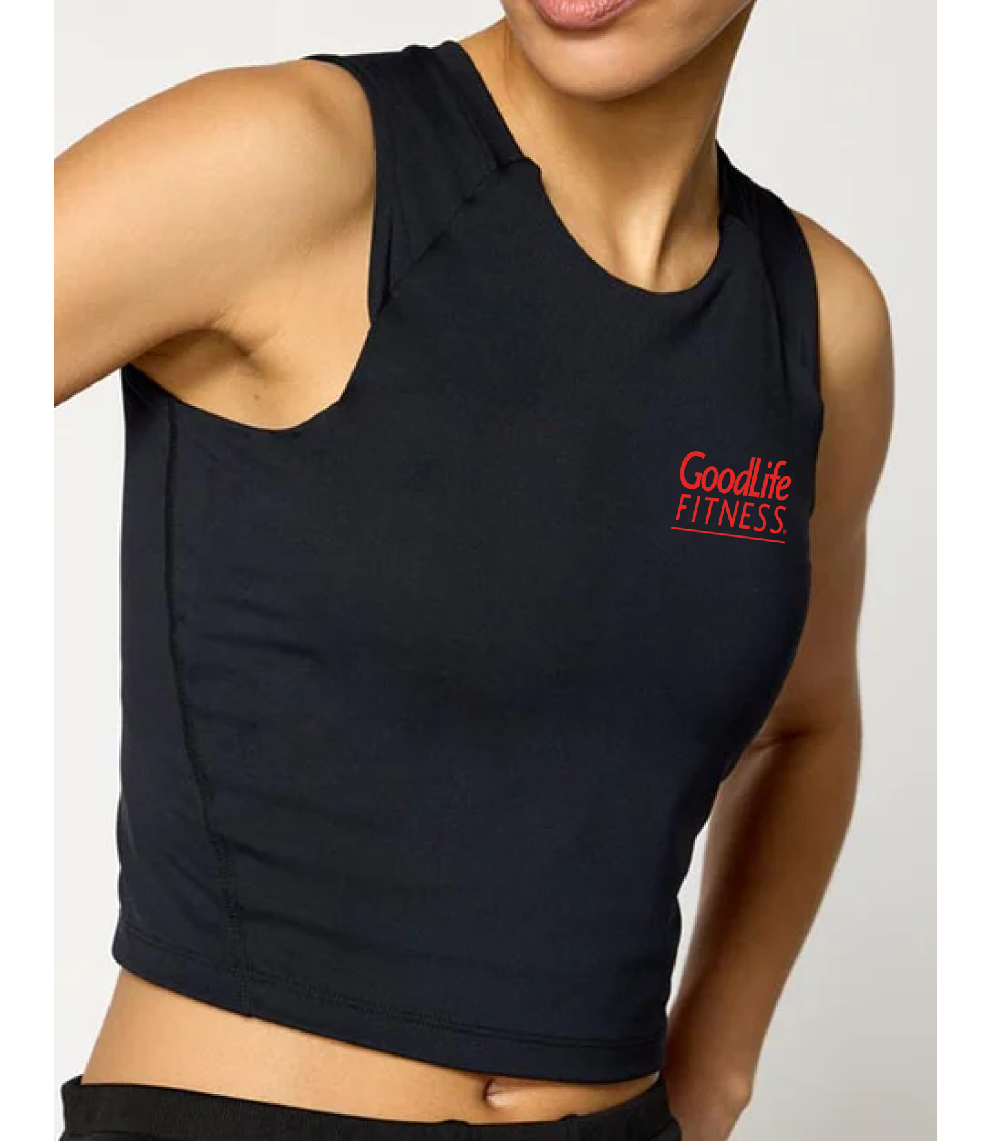 Gear Vital Nylon Cropped Tank Top