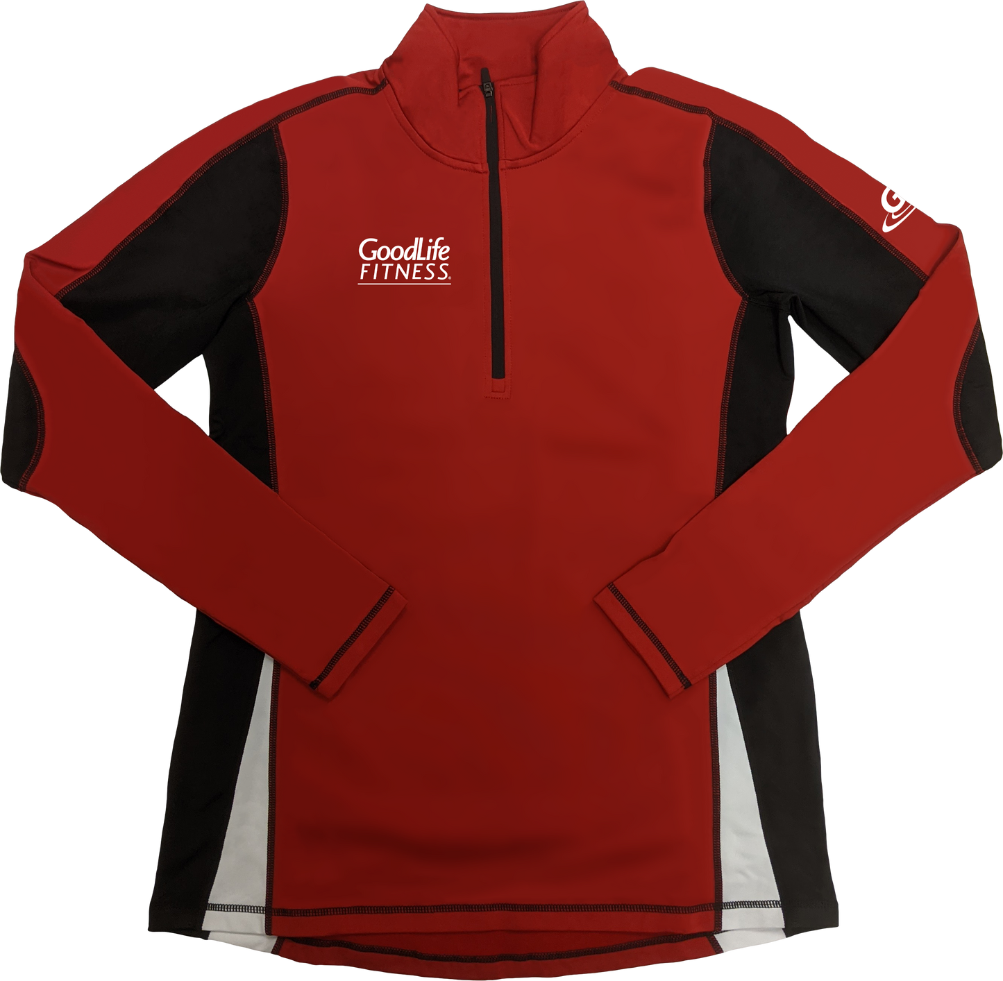 Load image into Gallery viewer, GoodLife Fitness Ladies GLPTI National Trainer 1/4 Zip Pullover
